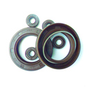 德国棕色旋转轴封双唇封高压内铁壳 7骨架密封件 进口油封UKS6