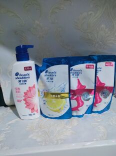 【临期到期】海飞丝清爽去油型洗发露补充装袋装控油洗发水