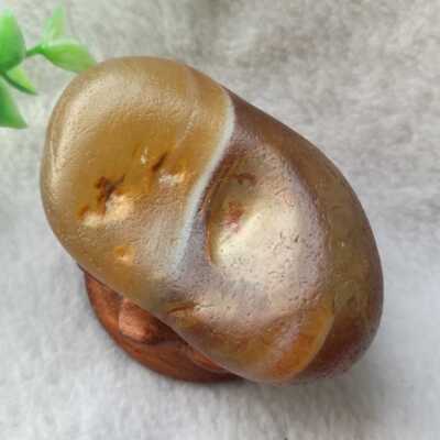 天然马岛玛瑙原石小摆件，千层双色石 晶体透 小巧精致 超低价