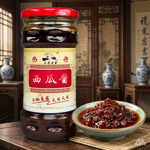 王集老酱西瓜酱豆瓣酱豆子下饭菜