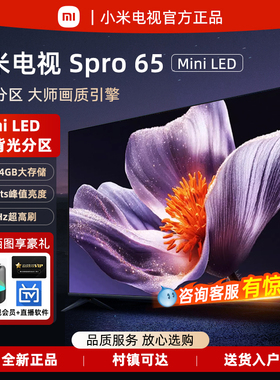 小米S Pro MiniLED 65英寸超高清护眼240HZ高刷智能75平板电视机