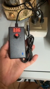 12V2A带显示可调速调光调节24W水泵LED灯打磨机马达电源适配器