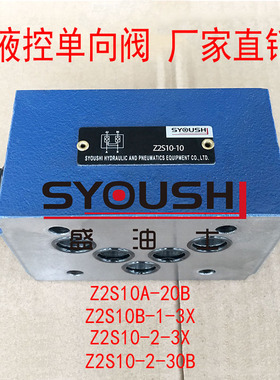 液控单向阀Z2S10A-20B,Z2S10B-1-3X,Z2S10-2-3X,Z2S10-2-30B现货
