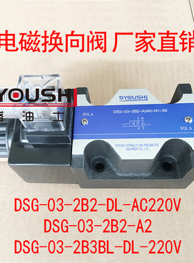阀DSG-03-2B2-DL-AC220V,DSG-03-2B2-A2,DSG-03-2B3BL-DL-220V