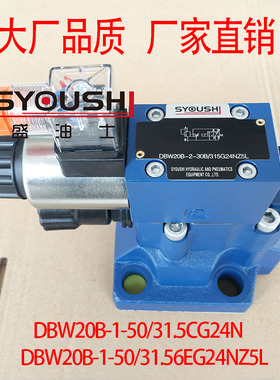 电磁溢流阀DBW20B-1-50/31.5CG24N,DBW20B-1-50/31.56EG24NZ5L