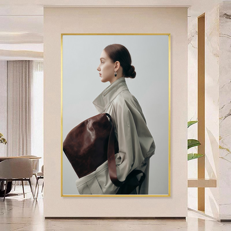 服装店高级感海报挂画日韩风ins风女装店氛围布置墙面装饰遮丑画