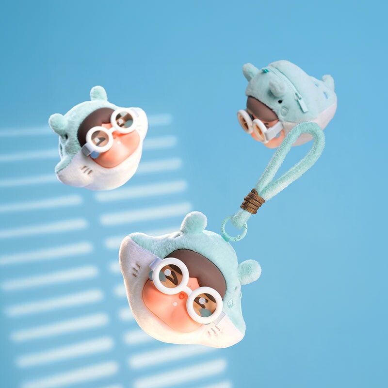 POPMART泡泡玛特 CRYBABY哭娃泪流成海系列耳机包挂件盲盒礼物
