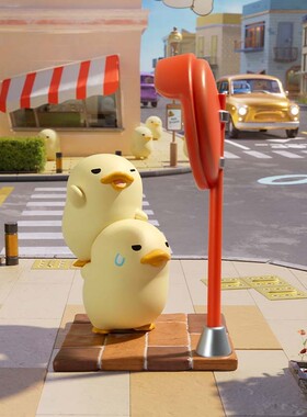 POPMART泡泡玛特mini DUCKOO Citywalk系列手办盲盒玩具礼物
