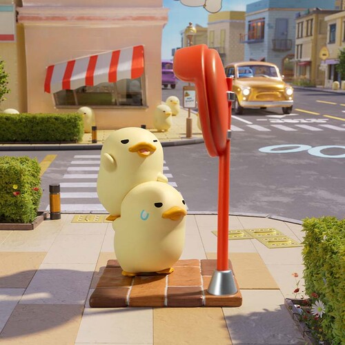 POPMART泡泡玛特mini DUCKOO Citywalk系列手办盲盒玩具礼物