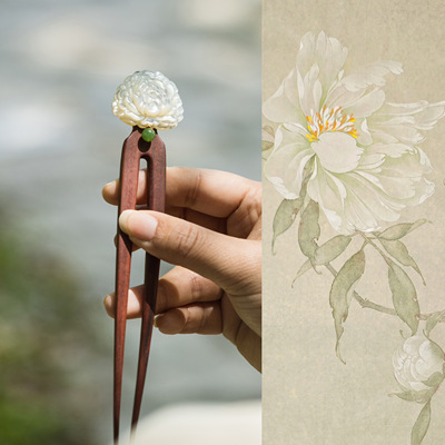 老祖宗的浪漫钟情千年芍药簪