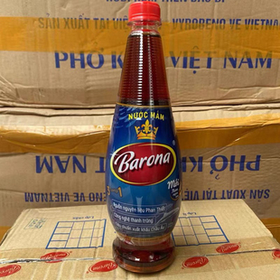 越南鱼特产DE NHAT鱼露Barona鱼汁750ml 深海咸鱼露 鲜香调料佳品