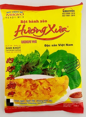 代购 越南MlKKO Bot banh xeo酥皮煎饼粉500克东南亚风味小吃美食