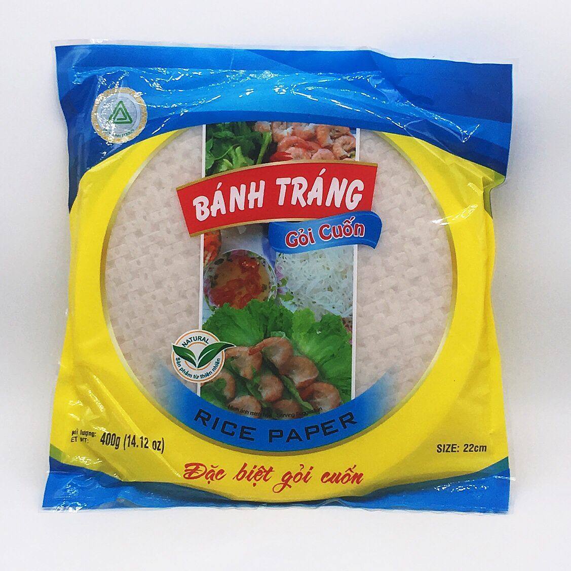 越南维英牌米纸皮400克生吃水晶春卷可直接食用沾水及软特色美食