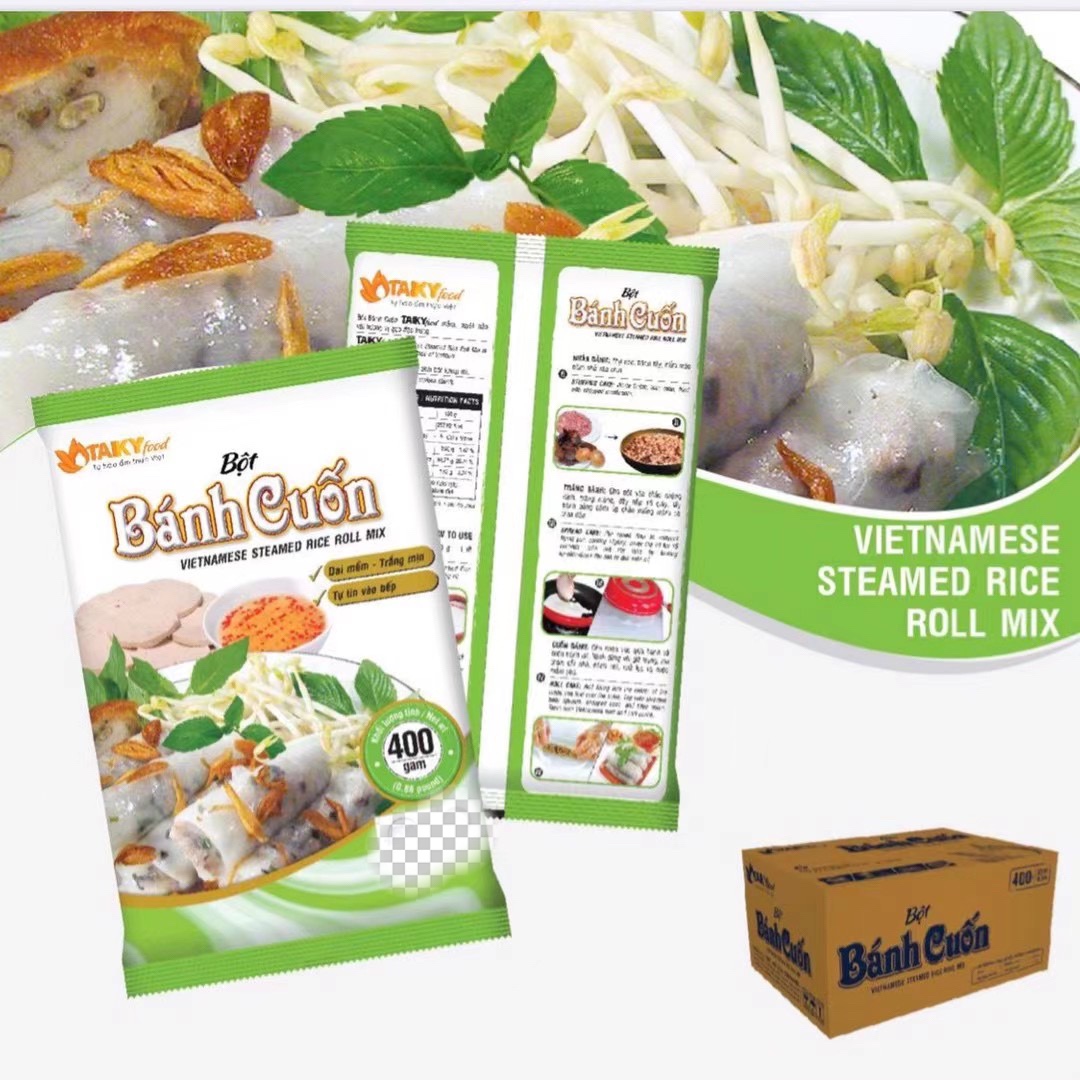 越南进口 Banh Cuon 财记卷粉400克特价优惠广东肠粉配用口感滑嫩