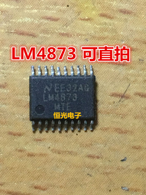 进口拆机 LM4873MTE LM4873MT TSSOP-20 可直拍