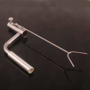 飞扬精工拐角炮台支架竞技不锈钢加厚钓箱配件鱼竿后挂便携渔具