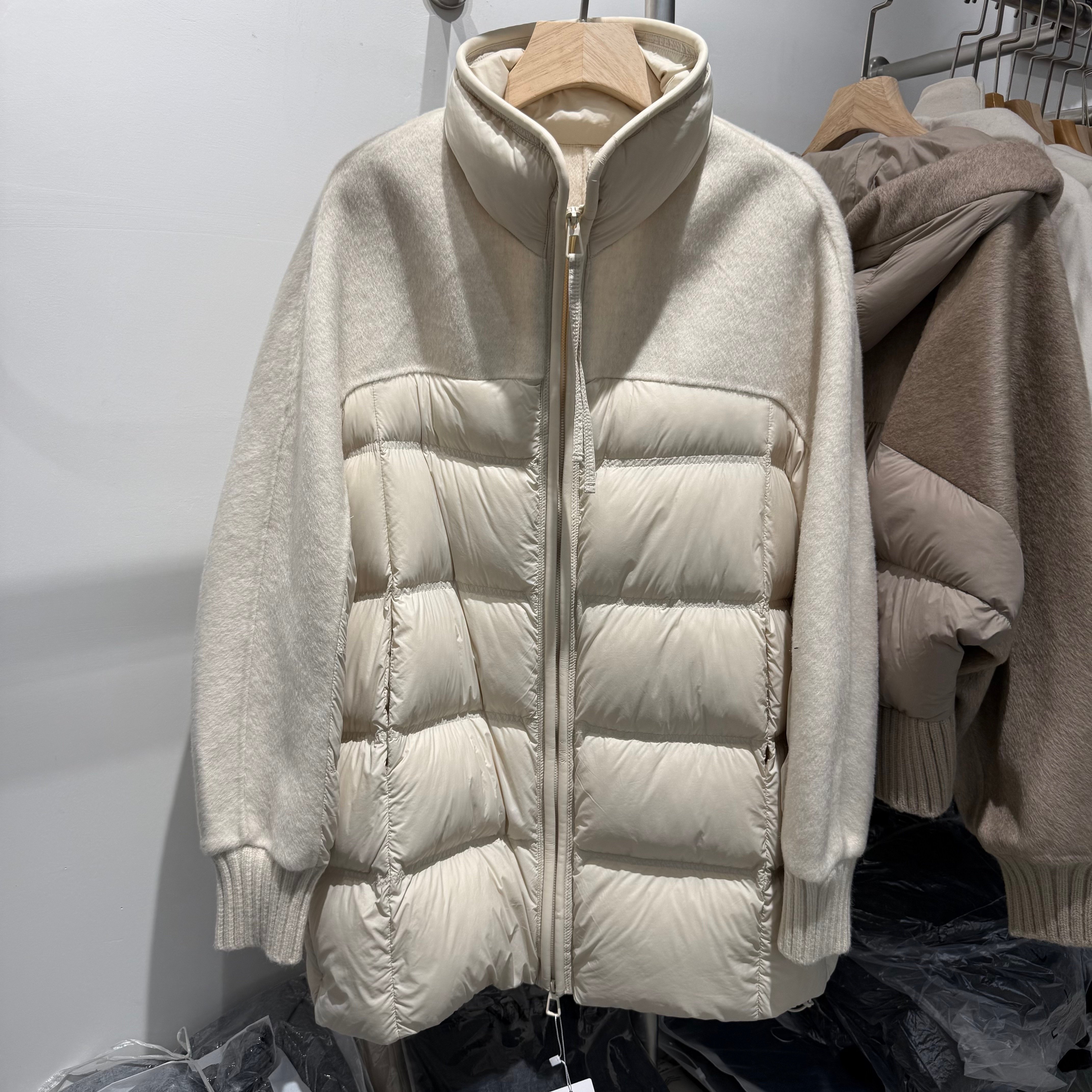 冬季立领显瘦白鸭绒90绒羽绒服