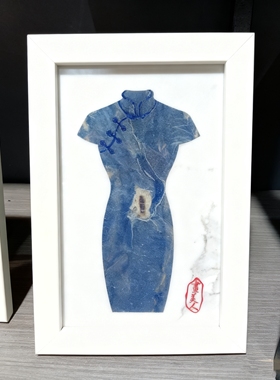 大理石画框摆件轻奢高级感家居客厅酒店大堂装饰品古典收藏艺术品