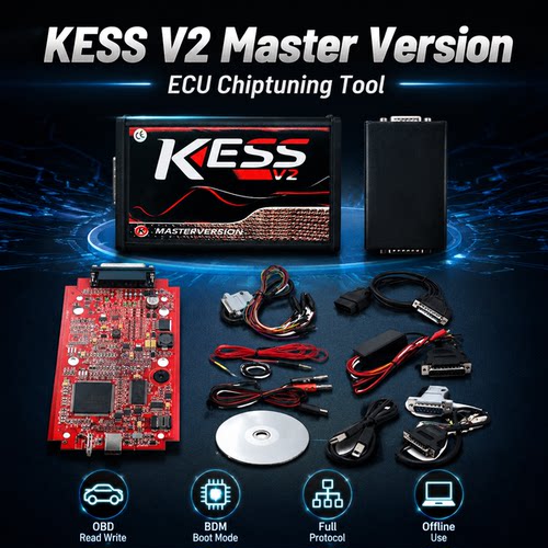 KESS V2 欧版 红色PCB for V5.017 KSuite V2. 8 汽车检测仪诊断