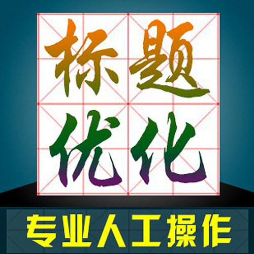 淘宝宝贝标题优化 seo优化 关键词优化 宝贝标题制作人工提升搜索
