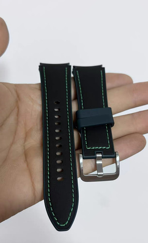 适用三星Watch7原装表带Watch6 Classic高尔夫版生态皮革腕带w5男
