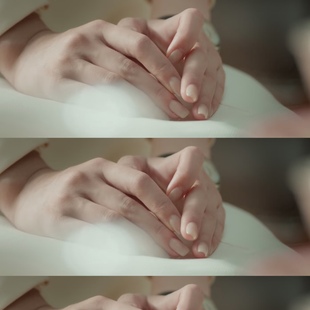 手工定制穿戴美甲 Tuzaozao 许妍美甲 肤裸白