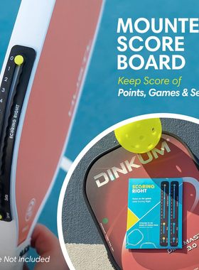 Pickleball匹克球网球计分器便携式计分器翻分牌比赛训练计分牌
