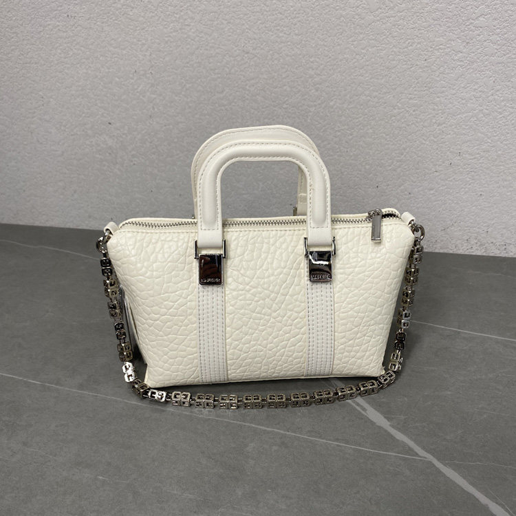 新款时尚韩版泡泡纹枕头包质感链子单肩包高级感休闲百搭斜挎包包