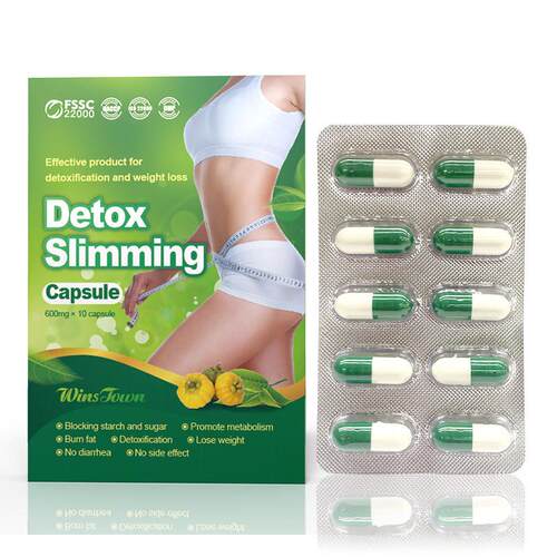 跨境现货Detox Slimming Capsules万松堂源头工厂热销品润通胶囊