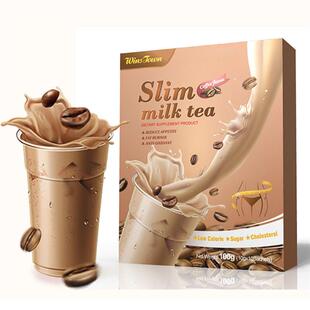 出口奶茶Weight loss slim milk tea Coffee flavor detox tea