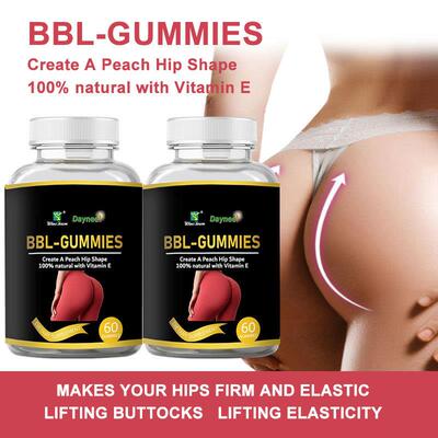 跨境外贸出口BBL-Gummies Hip Butt Enhancing Fudge源头厂家现货