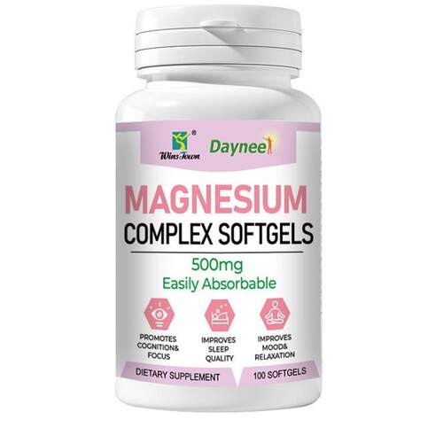 Magnesium Complex Softgels 500mg Easily Absorbable soft Pill