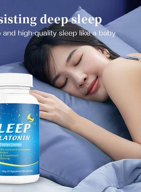 睡眠跨境Winstown Sleep Melatonin Tablet Candy万松堂酸枣仁片