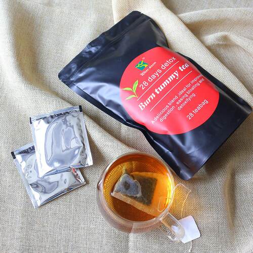 28 Days Detox Slim Flat burn Tummy Tea bags slimming Tea跨境