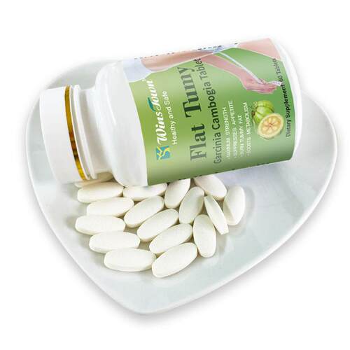 外贸现货O EM定 制Flat Tummy garcinia cambogia tablets藤黄果