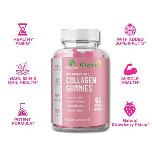 Collagen gummies skin whitening Glutathione candy