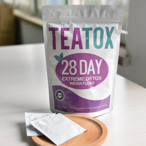 跨境现货28 day slimming tea detox外贸出口weight loss teabag