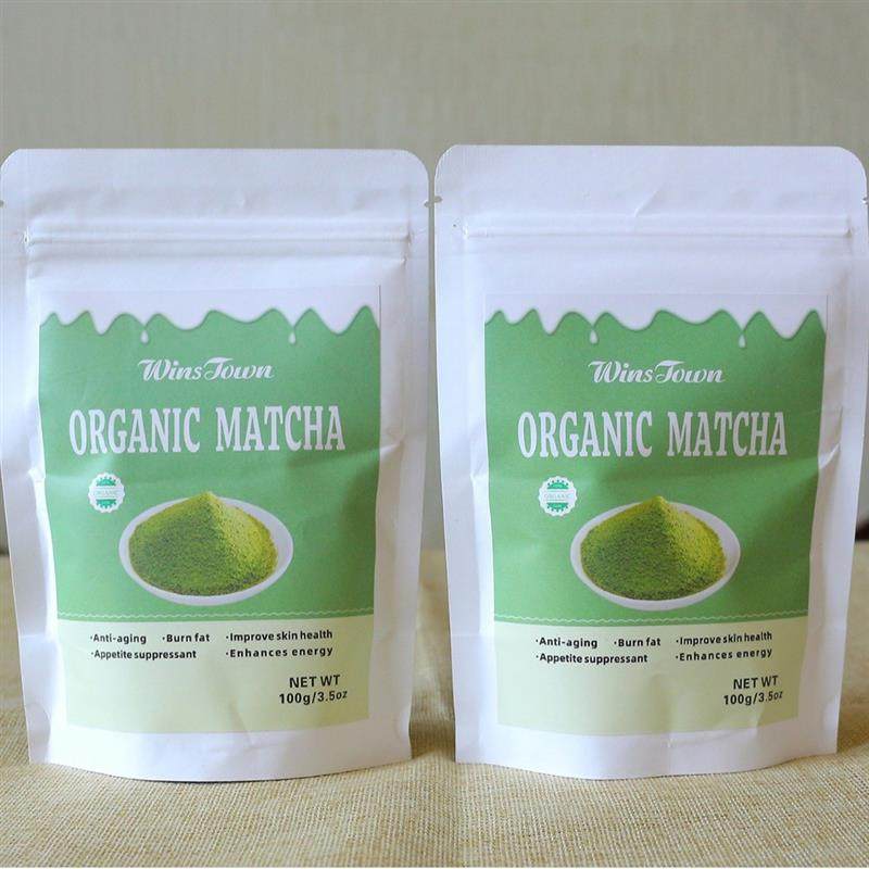 外贸出口抹茶绿茶粉Winstown Organic Matcha Green tea Powder