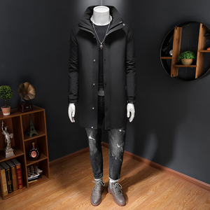2024冬季新款男士羽绒服中长款商务90白鸭绒6621p365长期有货