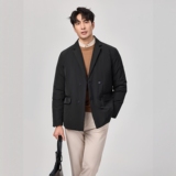 2025新款男羽绒服西装领商务白鸭绒轻熟风6639p265（长期有货），男装羽绒服，钱塘721