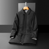 2025新款男士翻领羽绒服中长款商务90白鸭绒6623p335长期有货，男装羽绒服，钱塘721