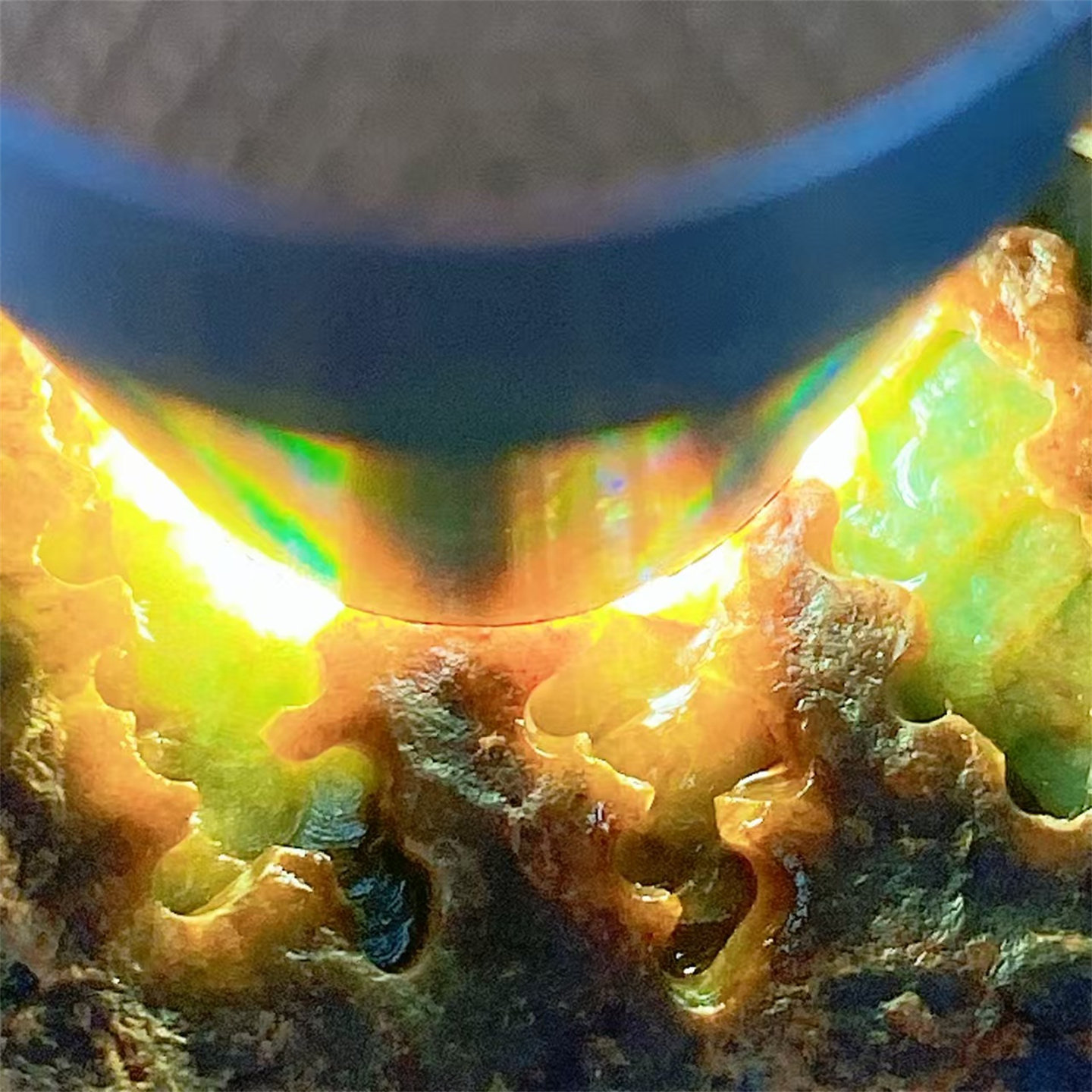 T11658 缅甸天然翡翠原石老坑莫西沙开窗手镯料 重5.2公斤