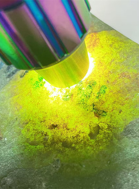 T11928 缅甸天然翡翠原石老坑后江场口精品牌子料 重0.5公斤