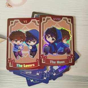 热款正版Hitcard盗墓笔记四季同书大阿卡纳牌收藏卡牌卡片Q版塔罗