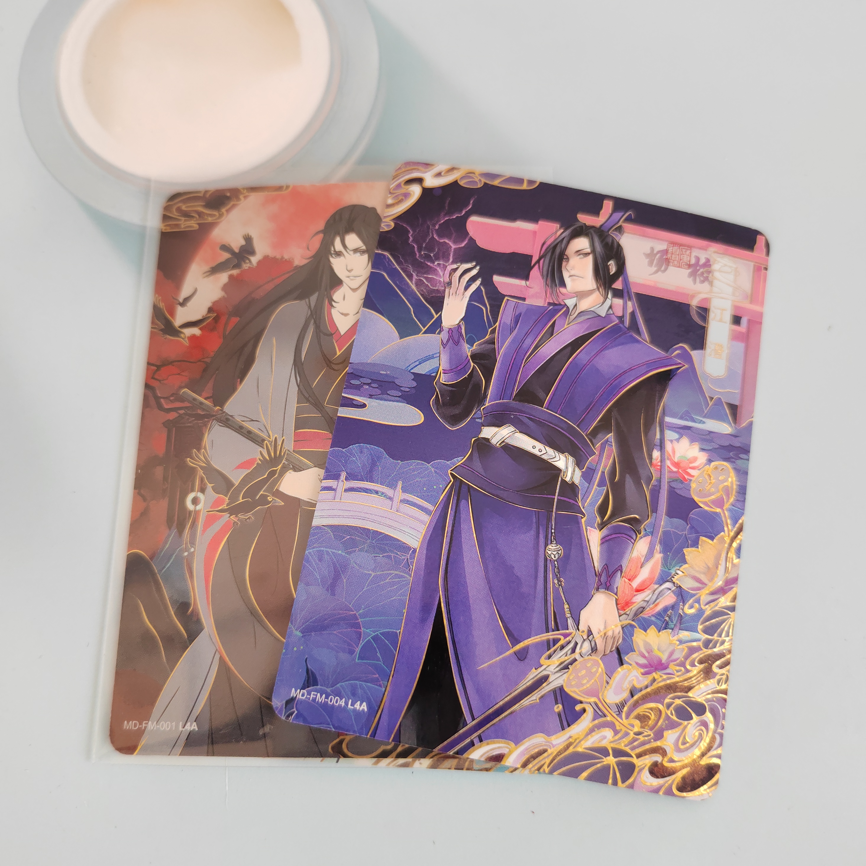 正版魔道祖师一弹EX包忘记无羡江澄金凌锋芒散补卡游FM动漫收藏卡