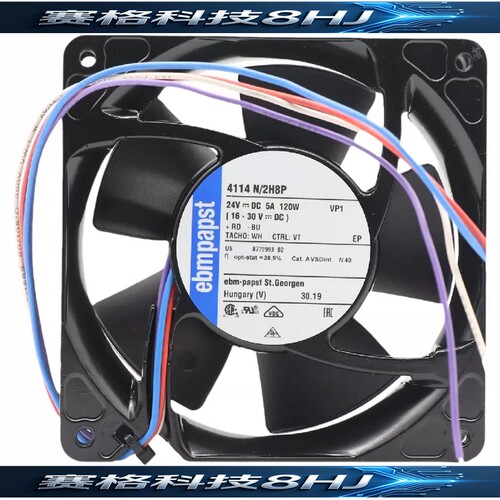 3HAC025544-003ABB变频器风扇ebmpapst4114N2H8P 12038 24V 120W