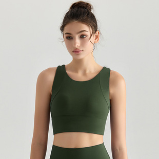 防震内衣高强度背心美背一体式 瑜伽服瑜伽文胸运动罩杯健身健身女