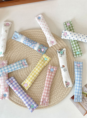 可爱风ins数据线收纳扣充电线绕线器耳机线收纳布艺可爱固定整理