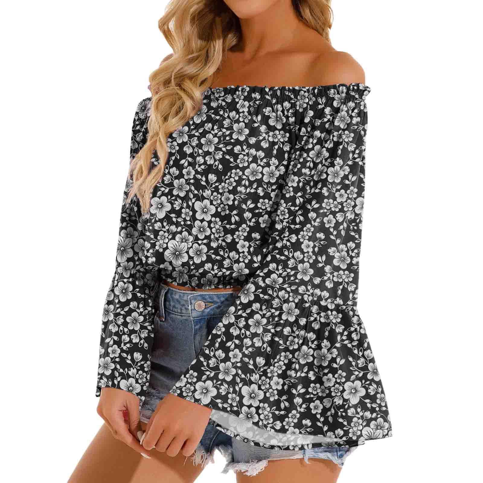 shirt chiffon sleeve long color solid shoulder one neck