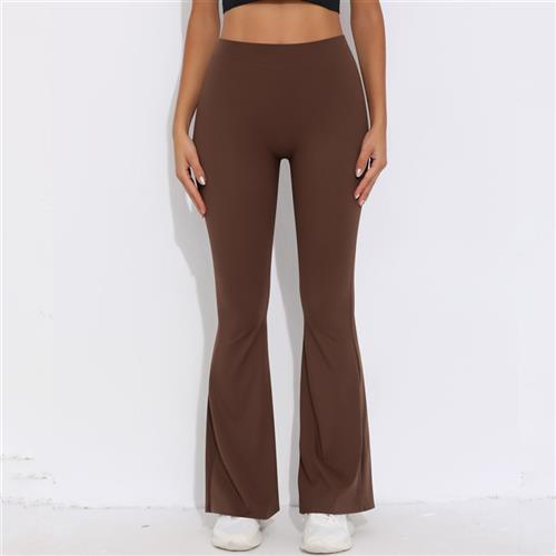lift casual waist color nine-point sanded leggings high